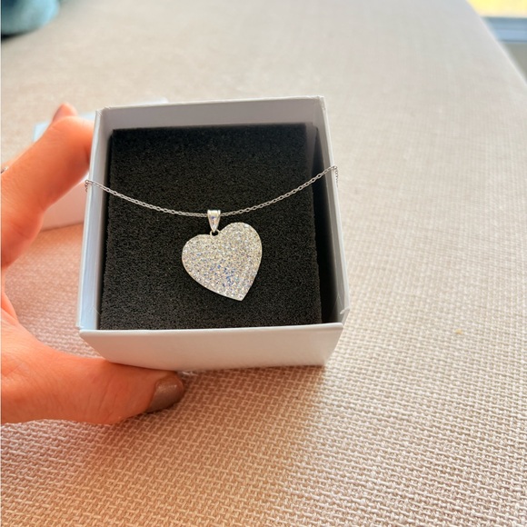 Silver gemstone heart - Picture 6 of 7